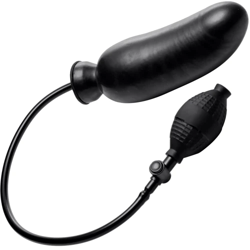 Надувной фаллоимитатор Master Series Renegade Inflatable Dildo (черный): Назначение Вагинальные
