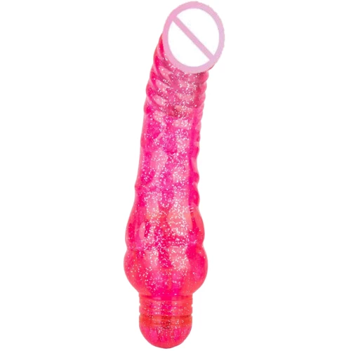 Мультискоростной вибратор CalExotics Sparkle Glitter Jack, 14,5х3,75 см