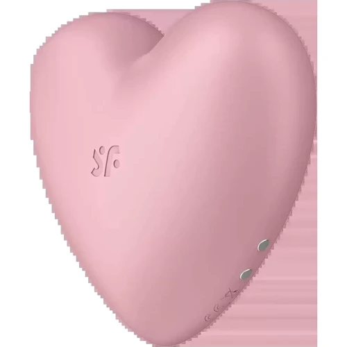 Кліторальний стимулятор Satisfyer Cutie Heart із вібрацією pink: Тип управління кнопкове