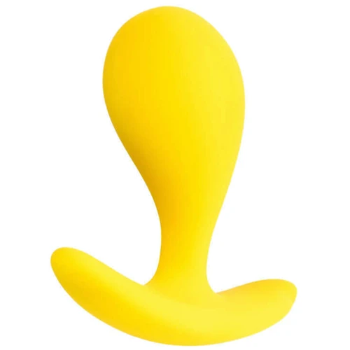 Анальна пробка ToDo Anal Plug Blob (жовта): Наявність вібрації  Нет