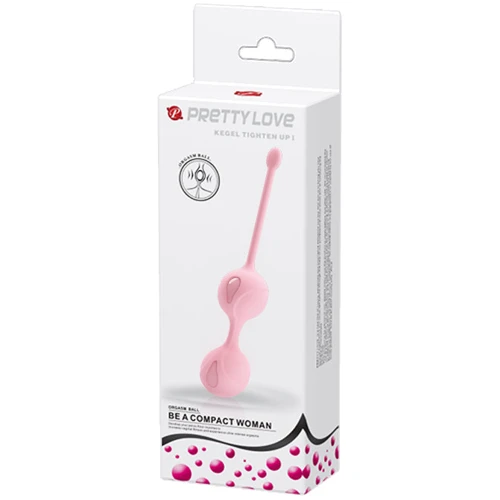 Вагинальные шарики Pretty Love Kegel Tighten Up I Flesh (розовый): Материал Пластик, Силикон