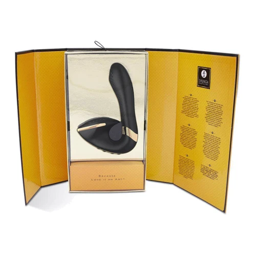 Вібратор Shunga - Soyo Intimate Massager Black: Діаметр, см 3.7