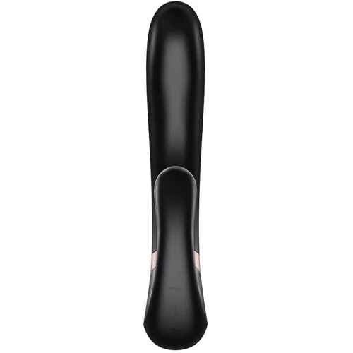 Смарт вібратор кролик із підігрівом Satisfyer Heat Wave Black: Тип і форма Кролики, Смарт-вібратор