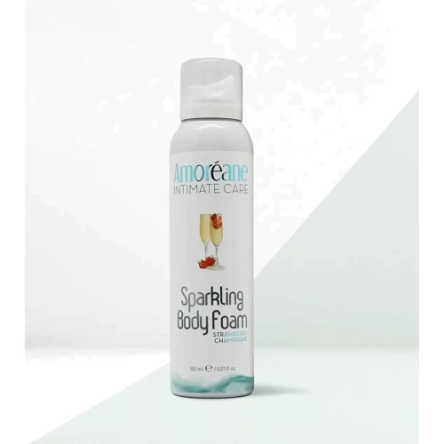 Массажная пена Amoreane Sparkling Body Foam Strawberry Champagne 150 мл