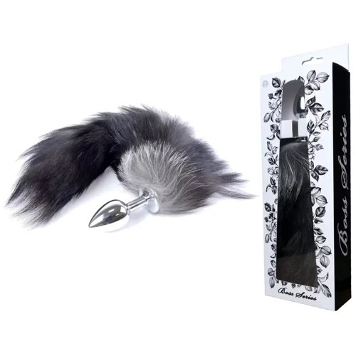 Анальная пробка S с хвостом BOSS of TOYS Boss Series Fox TAIL Black XXL, BS6400097: Для кого Унисекс