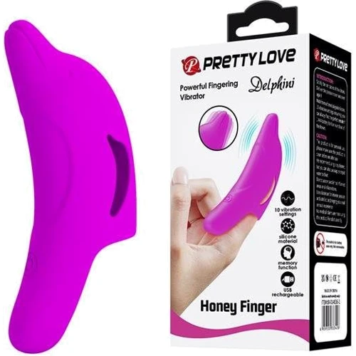 Вибратор на палец LYBAILE Pretty Love Delphini Purple: Для кого Унисекс