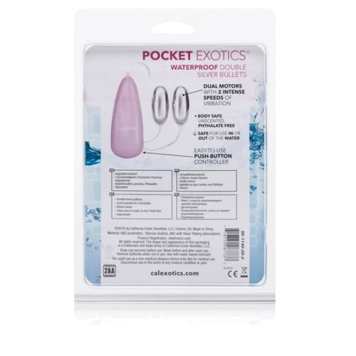 Стимулятор Double Waterproof Bullet: Тип и форма Вибропули