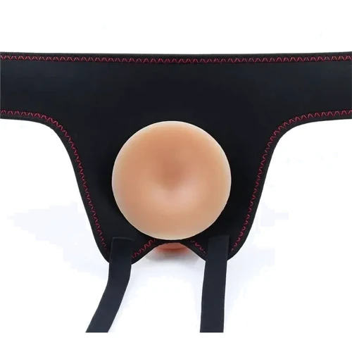 Cтрапон с вибрацией LoveToy Ingen Easy Strapon Set 7.5" With Balls: Длина, см 20