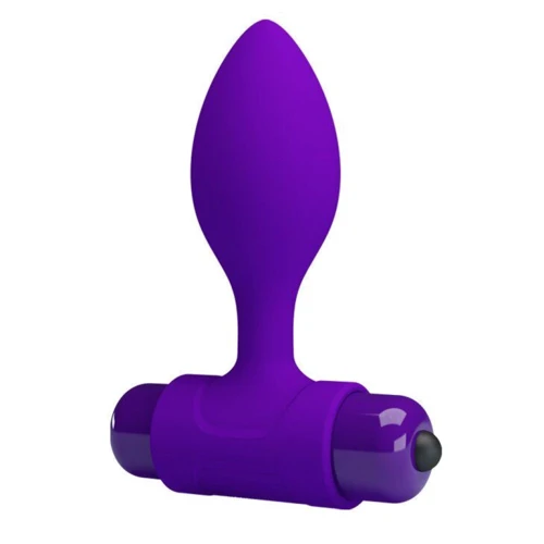 Силиконовая вибропробка Pretty Love Vibro but plag, BI-040077-1