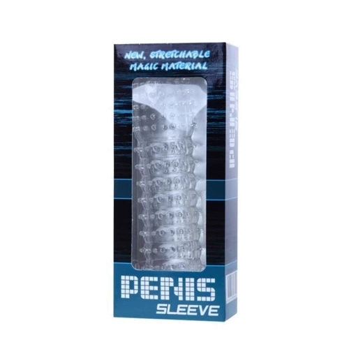 Насадка-презерватив Penis Sleeve, BI-010045D: Материал TPR (термопластичная резина)