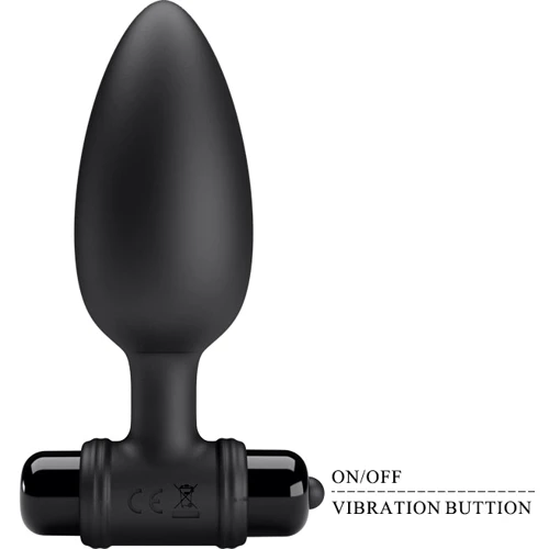 Анальная пробка Pretty Love Vibra Butt Plug II: Наличие вибрации Есть