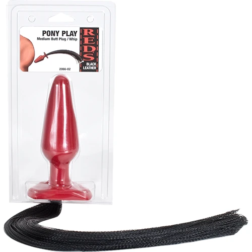 Анальна пробка Pony Play, середня, 13x3.5 см: Для кого унісекс