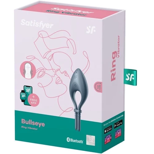 Ерекційне кільце Satisfyer Bullseye Dark Blue: Колір синій