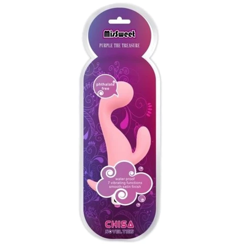 Вибромассажер Chisa The Treasure, Light Pink: Тип и форма Мини-вибраторы, Вибромассажер