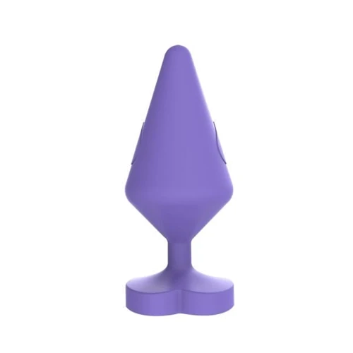 Анальный плаг Chisa Large Luv Heart Plug, Purple: Для кого Унисекс