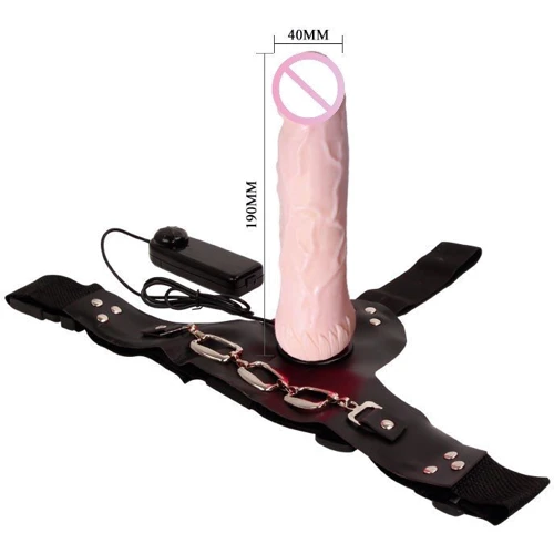 Страпон с вибрацией LYBAILE Baile Jessica Belt Strap On Flesh: Для кого Для женщин