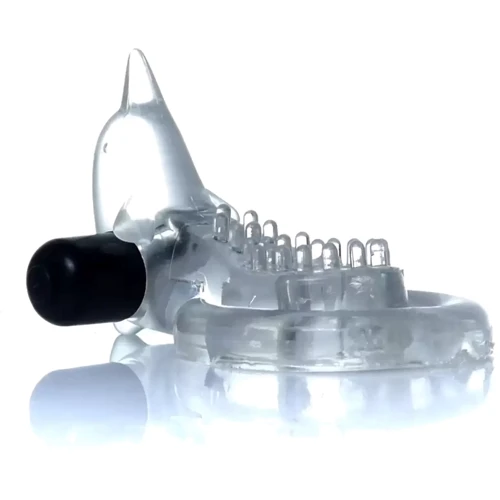 Эрекционное вибро кольцо BOSS - Dolphin Vibro CockRing Clear, BS6700050: Для кого Для мужчин