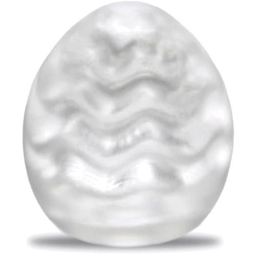 Мастурбатор-яйцо Tenga Egg Wavy II Cool с двойным волнистым рельефом и охлаждающим эффектом: Тип Яйцо