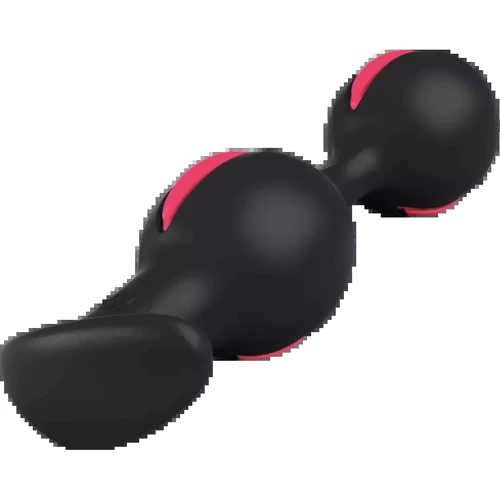 Анальные шарики Fun Factory B BALLS raspberry - black: Тип Анальные шарики