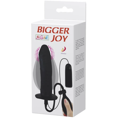 Анальный расширитель с вибрацией Bigger Joy Inflatable Penis фото 7