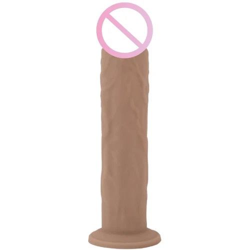 Фаллоимитатор SilexD Oscar Flesh (MODEL 2 size 9in) Liquid Silicone подходит для Apollo: Назначение Вагинальные
