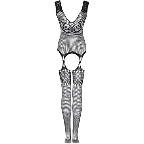 Бодистокинг Obsessive Bodystocking G323 black S/M/L: Материал Нейлон