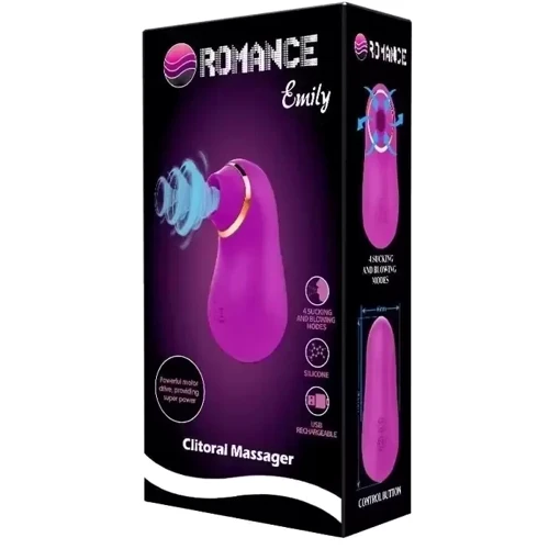 Вакуумный стимулятор клитора Baile ROMANCE - Emily, MC33: Для кого Для женщин