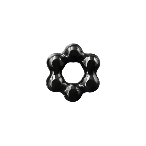 NS Novelties Renegade Spinner Ring - насадка на член, черный: Наличие вибрации Нет