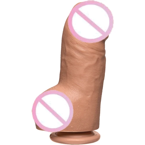 Толстый фаллоимитатор Doc Jonson Fat D 8 In w Balls Firmaskyn, 14х7 см
