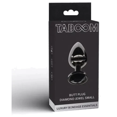 Анальная пробка Taboom S Butt Plug With Diamond Jewel: Тип Анальные пробки