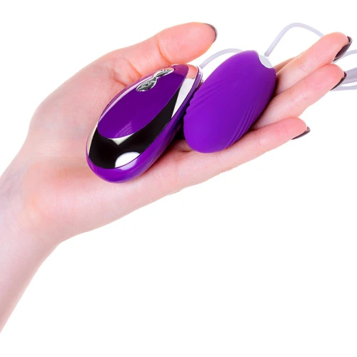 Віброяйце Toyfa A-Toys Vibrating Egg Costa Purple: Тип управління Провідний пульт