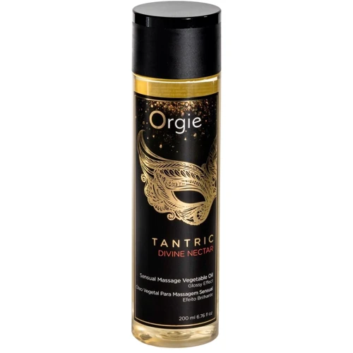 Массажное масло Orgie – Tantric Divine Nectar (200 мл), для тантрического массажа, увлажнение