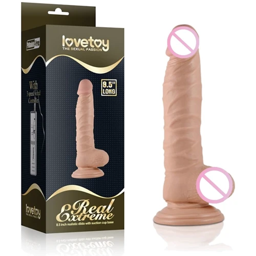 Фаллоимитатор Lovetoy Real Extreme Dildo # 1 Flesh 8.5": Тип Классические дилдо