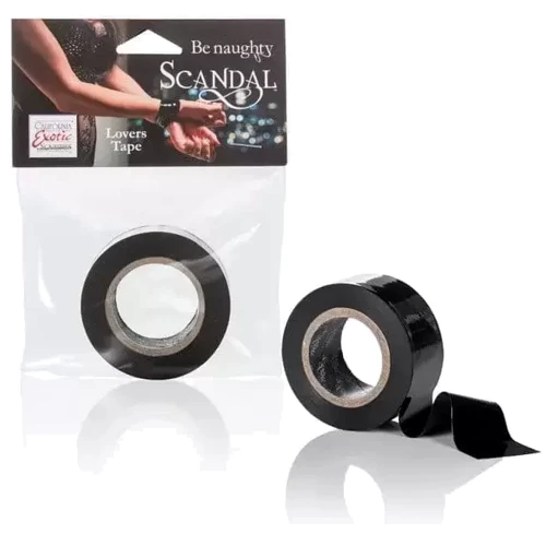 Самоклеюча бондажна стрічка Scandal Lovers Tape, 15 м (чорний): Для кого Для пары