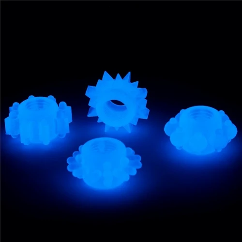 Набор из 4 эрекционных колец LoveToy Lumino Play Penis Ring: Производитель LOVETOY