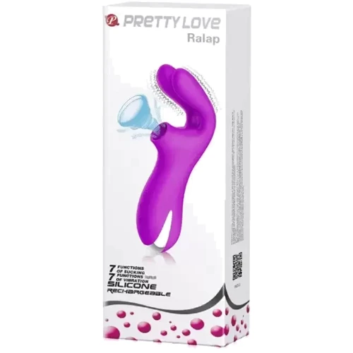 Вакуумный вибратор Pretty Love - Ralap, BI-014601 фото 10