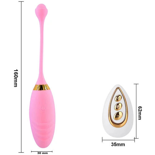 Виброяйцо с пультом NDS B21-3 Light Pink (23749): Тип управления На дистанционном управлении