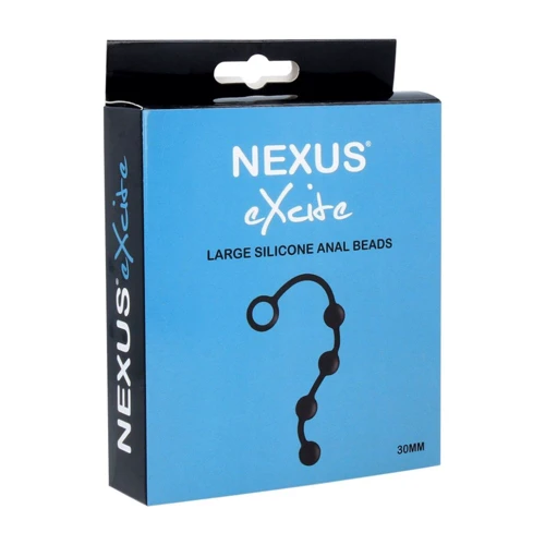 Анальные шарики Nexus Excite Large Anal Beads: Наличие вибрации Нет