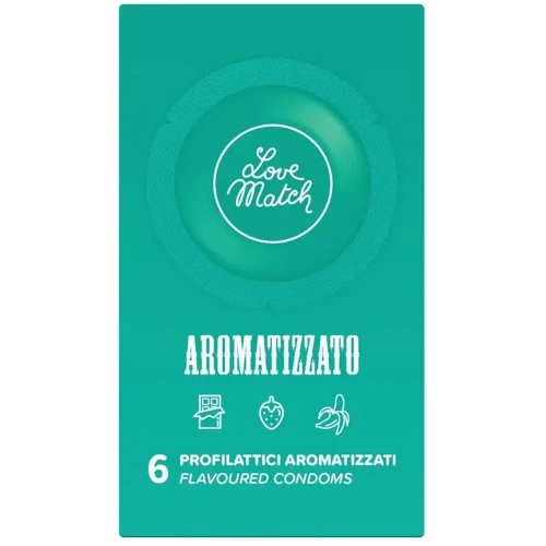 Ароматические презервативы Love Match Aromatizzato (Flavoured), 6 шт: Текстура Гладкие
