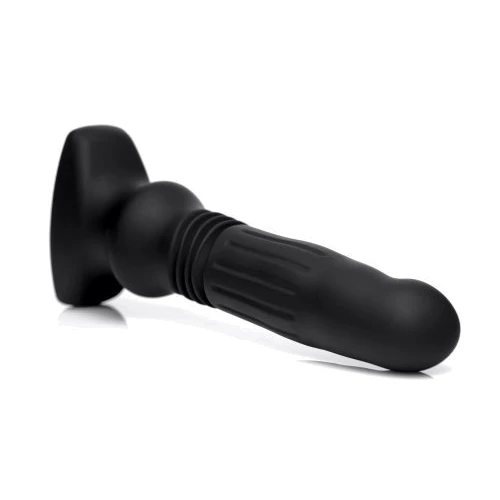 Анальный вибратор с толчковыми движениями Thunderplugs Silicone Swelling & Thrusting Plug with Remote Control: Назначение Анальные
