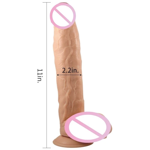 Фалоімітатор LoveToy Legendary King Sized Realistic Dildo 11": Наявність вібрації  Нет