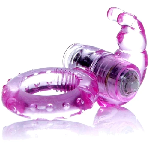 Эрекционное кольцо c вибрацией BOSS Series Rabbit Vibro Cock Ring Pink: Производитель BOSS