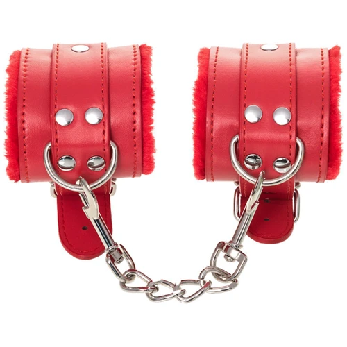 Наручники Toyfa Anonymo Wrist Cuffs № 0105, red фото 4