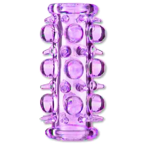 Насадка стимулирующая BOSS Stretchy Sleeve Purple, BS6700015