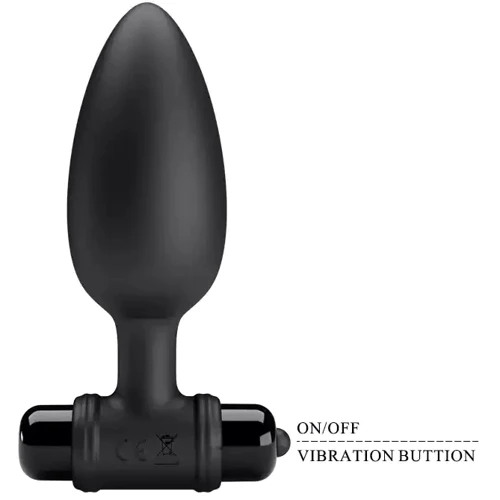 Анальный стимулятор с вибрацией Pretty Love Vibra Butt Plug II, BI-040107: Тип Анальные пробки