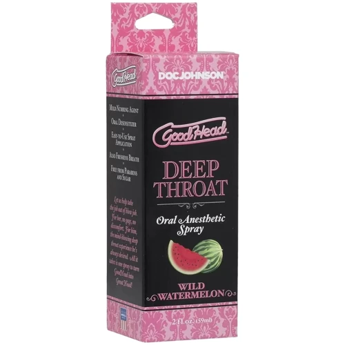 Спрей для минета Doc Johnson GoodHead DeepThroat Spray - Watermelon 59 мл для глибокого мінета: Виробник Doc Johnson