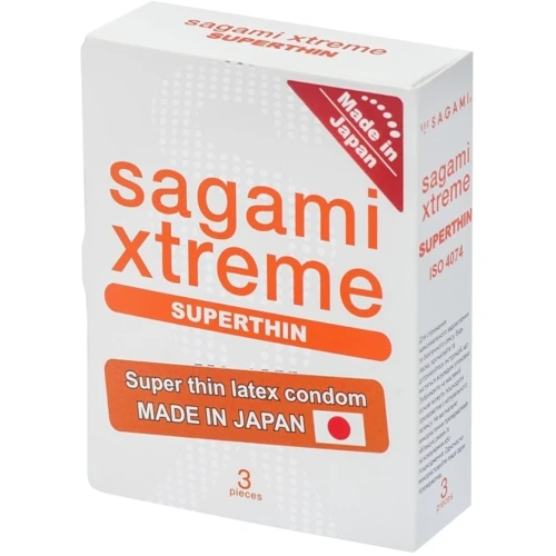 Презервативы Sagami Xtreme Superthhin, 3 шт