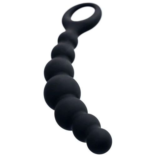 Анальная цепочка Toyfa POPO Pleasure Anal Beads Black