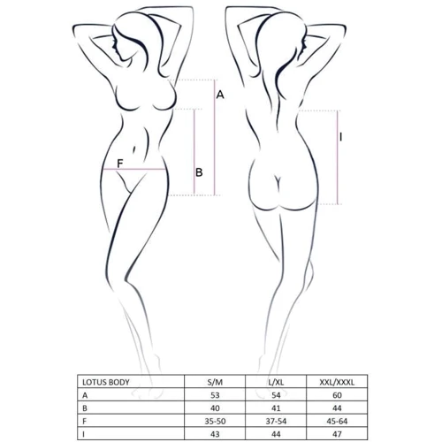 Изысканное боди Passion LOTUS BODY cream L/XL: Для кого Для женщин