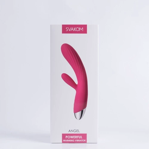 Інтелектуальний вібратор-кролик із підігрівом Svakom Angel Plum Red: Призначення Для точки ДЖИ